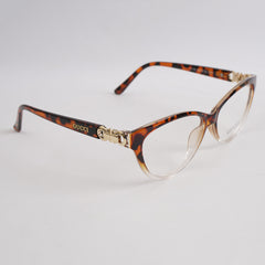 Orange White Optical Frame For Men & Women