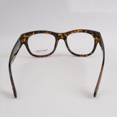 Black Orange Optical Frame For Men & Women
