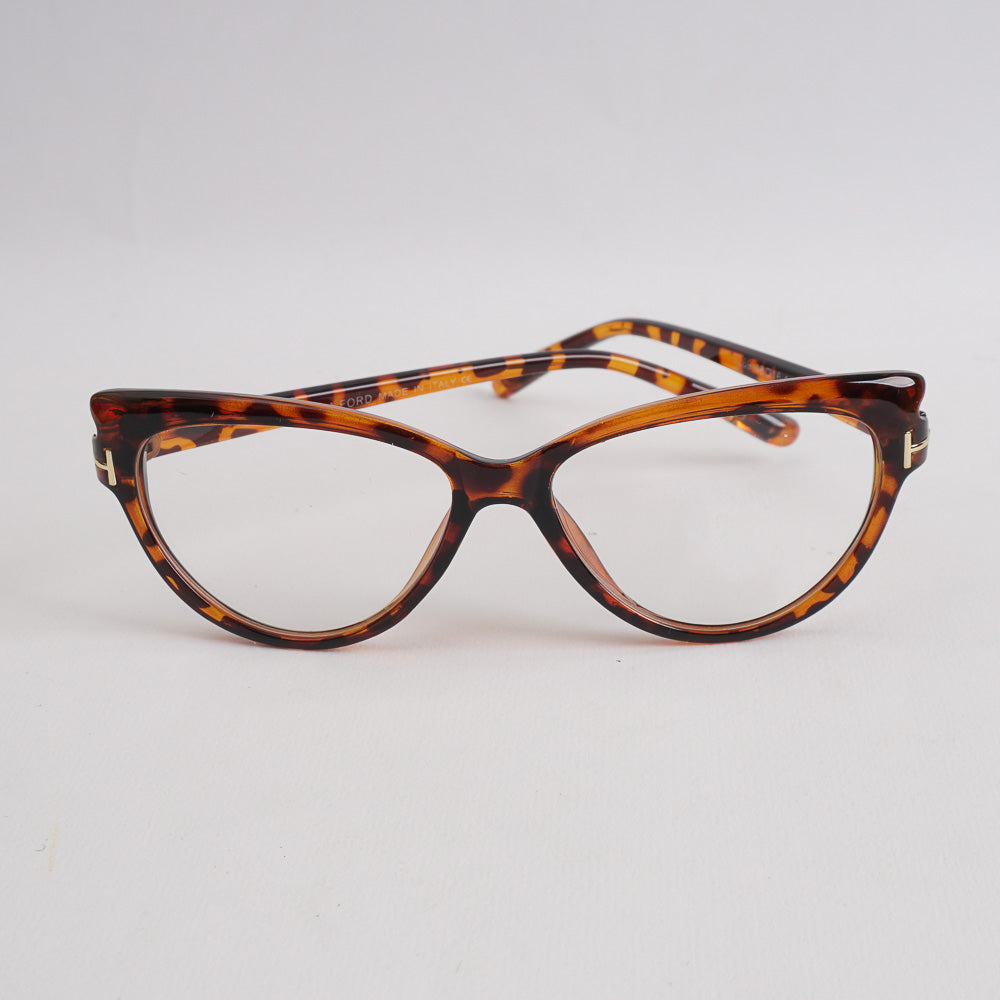 Black Orange Optical Frame For Men & Women