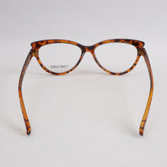 Black Orange Optical Frame For Men & Women