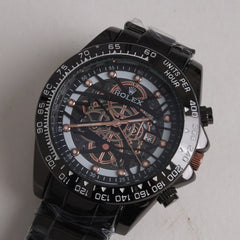Mens Chain Wrist Watch Black