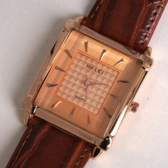 Mens Wrist Watch Brown