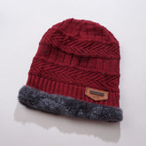 Winter Cap For Men & Women Red