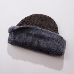 Winter Cap For Men & Women Brown