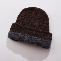 Winter Cap For Men & Women Brown