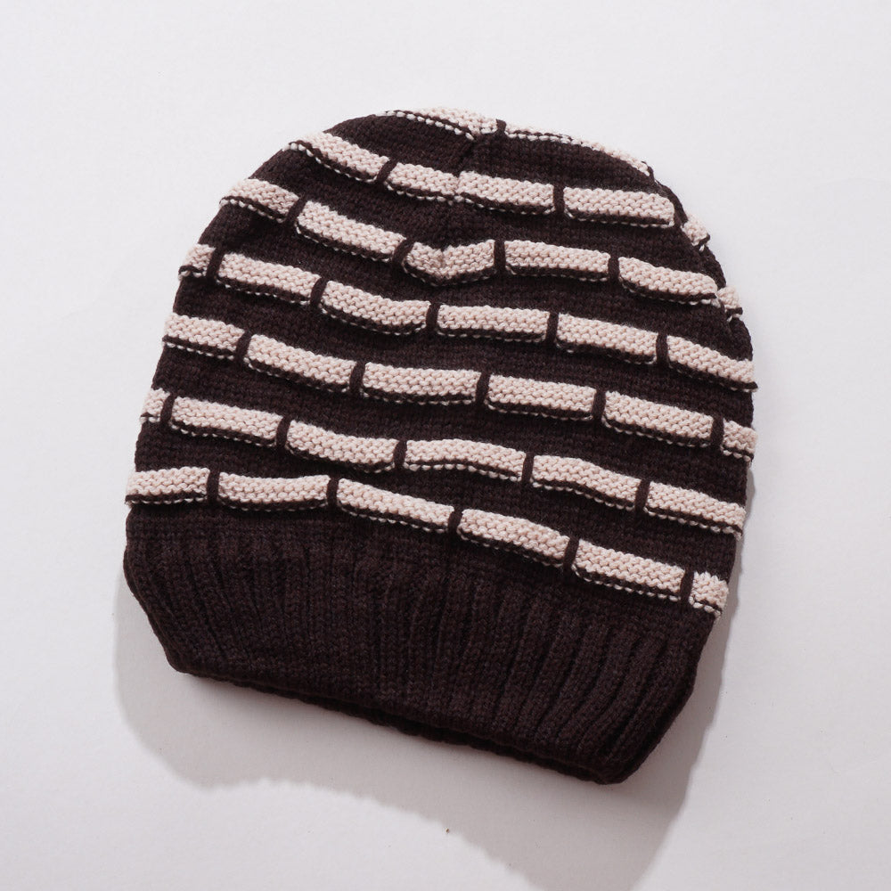 Winter Cap For Men & Women Brown