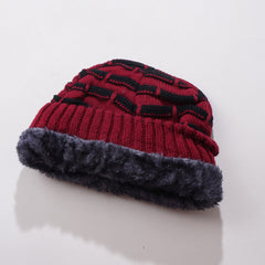 Winter Cap For Men & Women Red