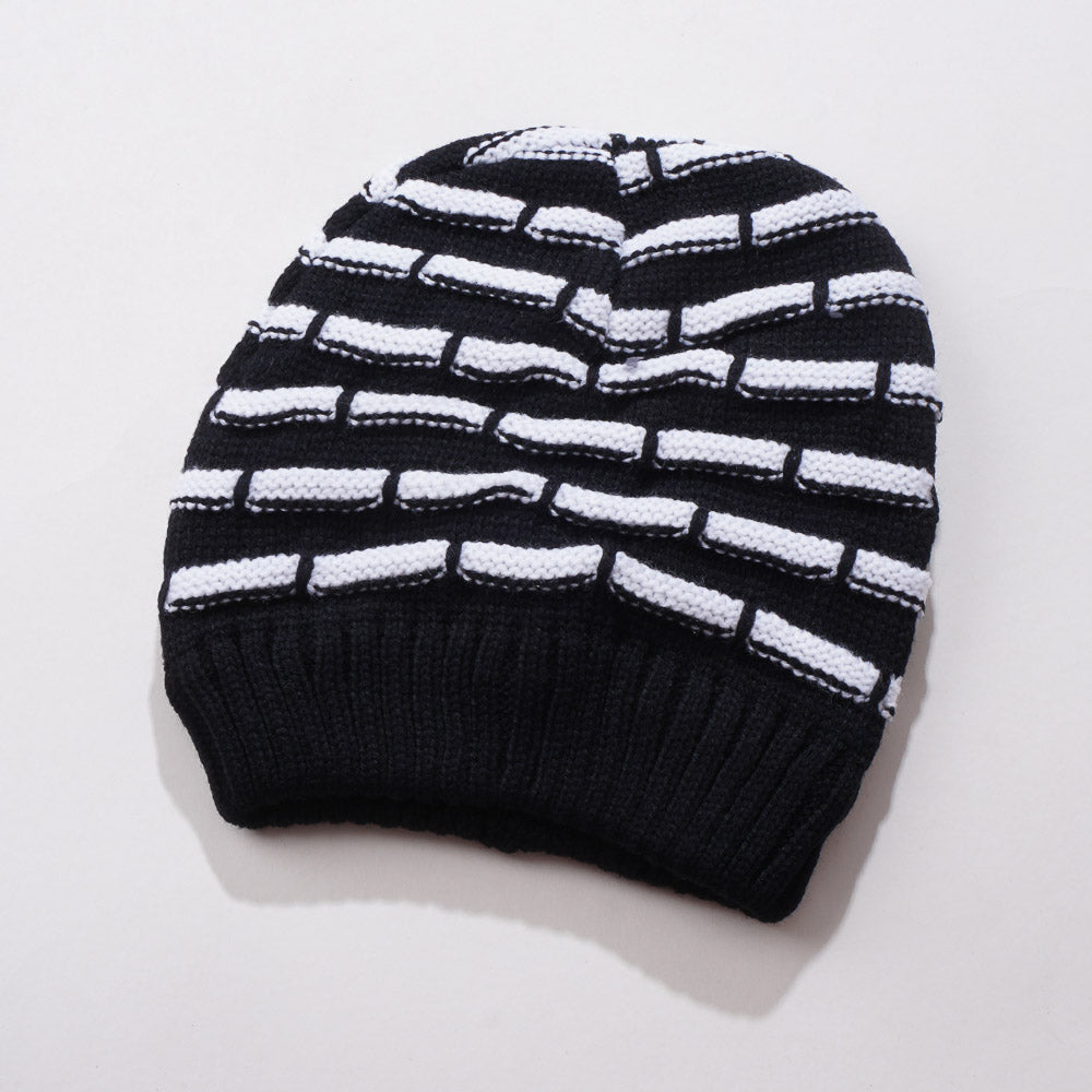 Winter Cap For Men & Women Black