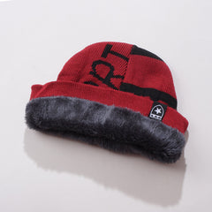 Winter Cap For Men & Women Red