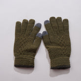 Winter Gloves For Men & Women Green