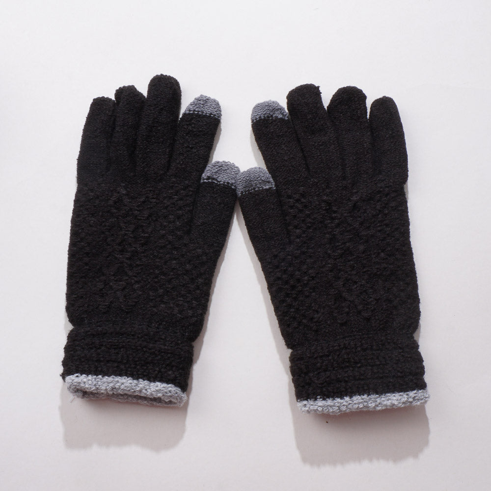 Winter Gloves For Men & Women Black