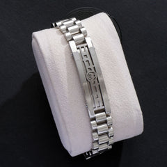 Silver Chain Bracelet For Men R