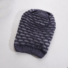 Winter Beanies For Men & Women Grey Long Cap