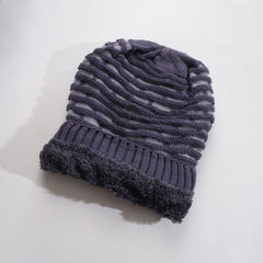 Winter Beanies For Men & Women Grey Long Cap