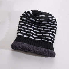 Winter Beanies For Men & Women Black Long Cap