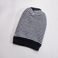 Winter Beanies For Men & Women Black Long Cap