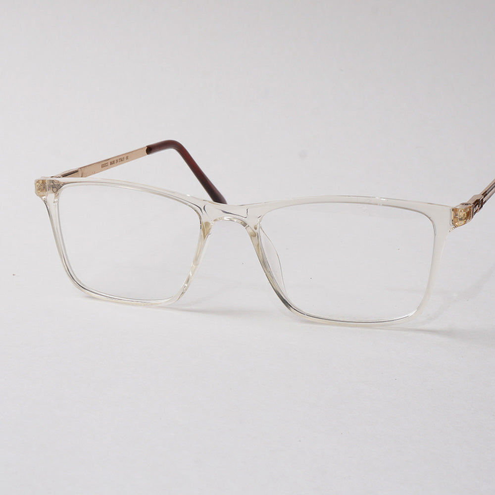 White Shade Optical Frame For Men & Women