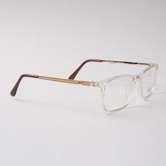 White Shade Optical Frame For Men & Women