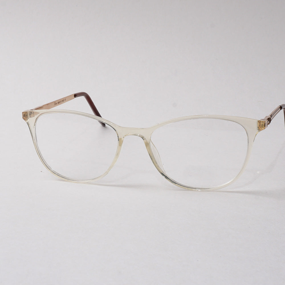 White Shade Optical Frame For Men & Women
