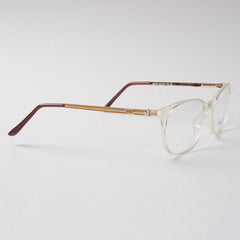 White Shade Optical Frame For Men & Women