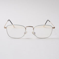 Green Shade With Golden Metal Optical Frame For Men & Women