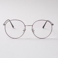 Purple Shade With Metal Optical Frame For Men & Women