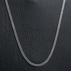 Silver Chain Necklace 3mm