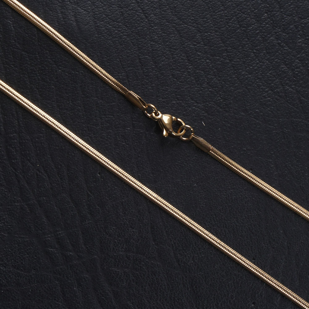 Golden Neck Casual Chain 3mm