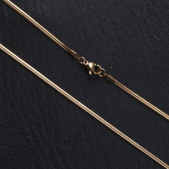 Golden Neck Casual Chain 3mm