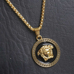 Golden Chain Necklace V 23mm-1