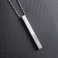 Silver Chain Bar 6mm