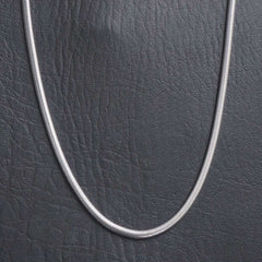 Silver Chain Necklace 4mm