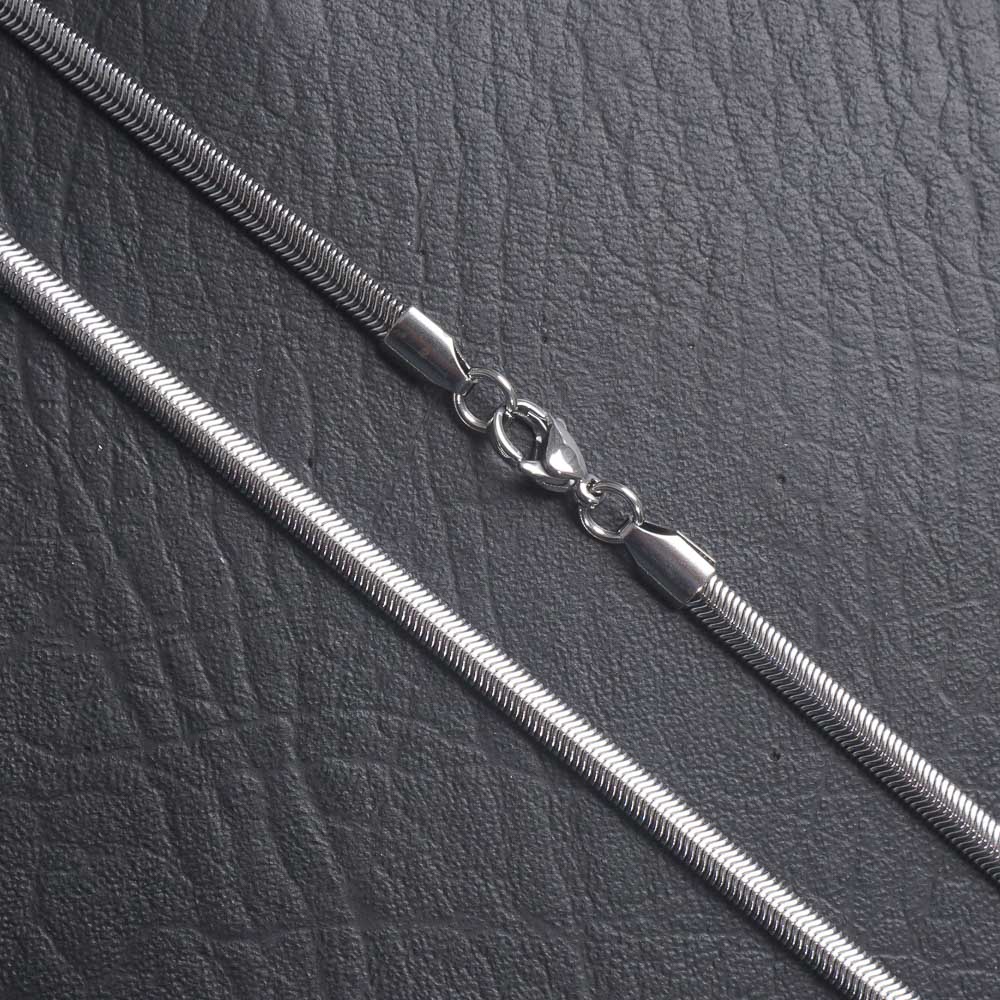 Silver Chain Necklace 4mm