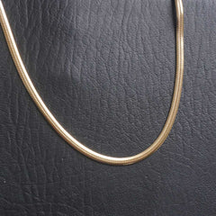 Golden Chain Necklace 4mm