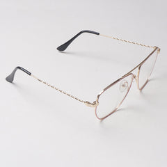 Pink Metal Optical Frame For Men & Women