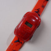 KIDS CHARACTER WRIST WATCH WITH CAR LIGHT AND MUSIC