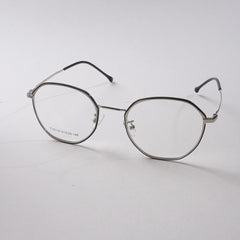 Black Shade With Silver Metal Optical Frame For Men & Women
