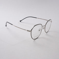 Black Shade With Silver Metal Optical Frame For Men & Women