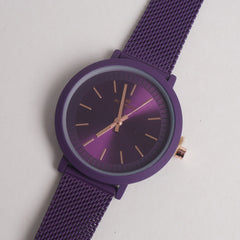 Xenlex Women Chain Wrist Watch Purple