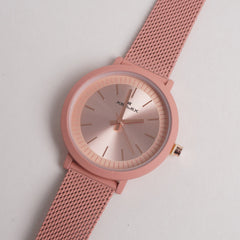 Xenlex Women Chain Wrist Watch Pink