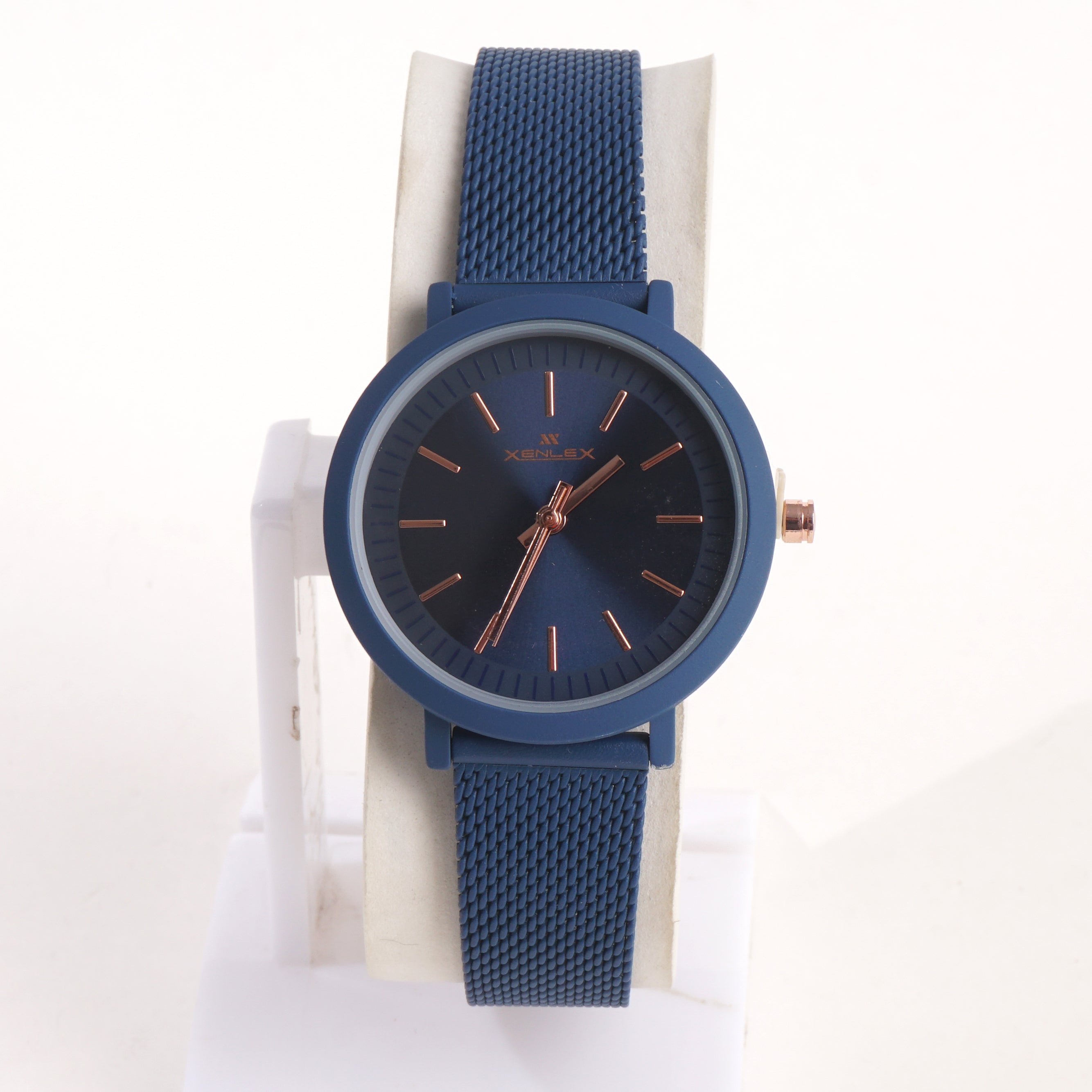 Xenlex Women Chain Wrist Watch Blue