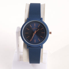 Xenlex Women Chain Wrist Watch Blue