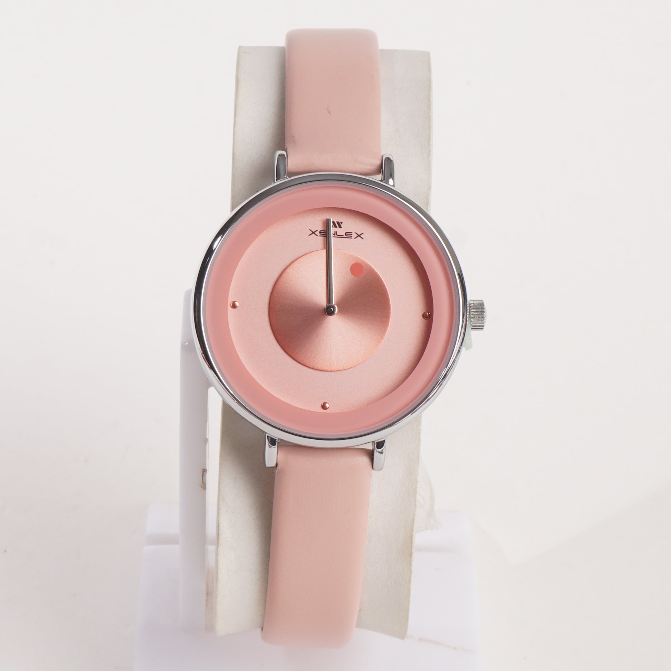 Xenlex Women Band Wrist Watch Pink
