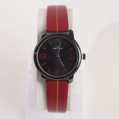 Xenlex Women Band Wrist Watch Maroon