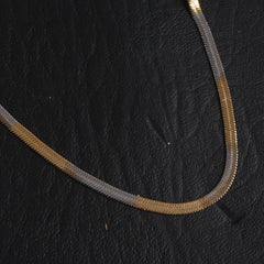 Silver And Golden Chain 3mm