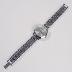 Women Chain Wrist Watch Silver