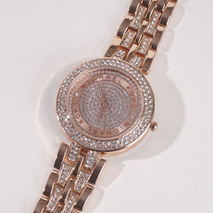 Women Chain Wrist Watch MK Rosegold