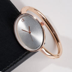 Women Kara Wrist Watch CK Rosegold White