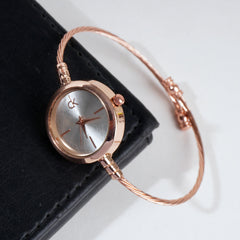 Women Kara Wrist Watch CK Rosegold White