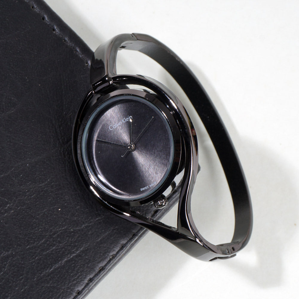 Women Kara Wrist Watch CK Black